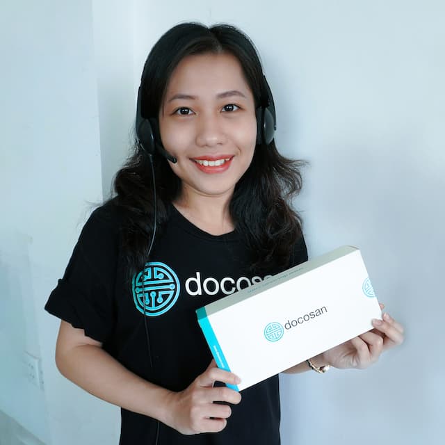 Quyên Phạm - Nhân viên hỗ trợ y tế của Docosan
