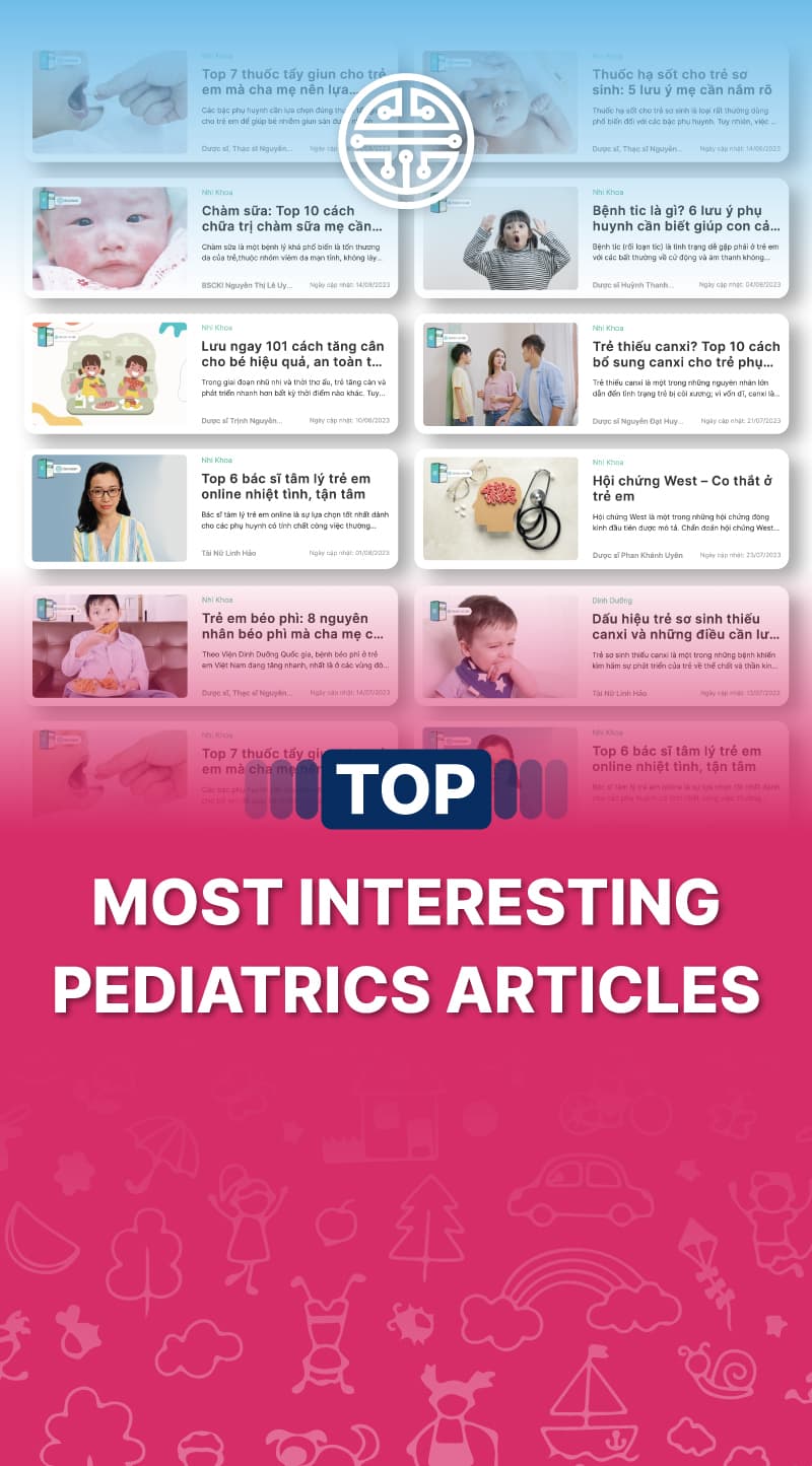 Top most interesting pediatrics articles