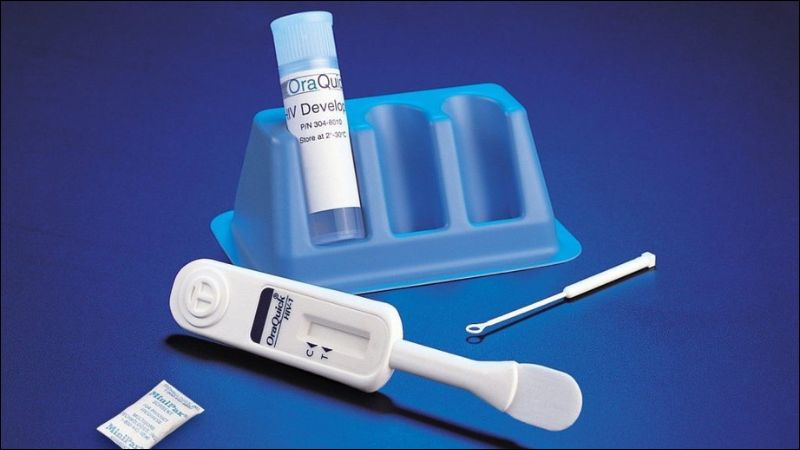 Bộ test HIV bằng nước bọt có độ nhạy 100% và kết quả chính xác đến 99%