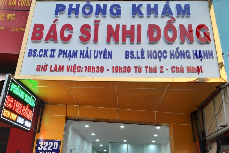 phòng khám nhi bình thạnh