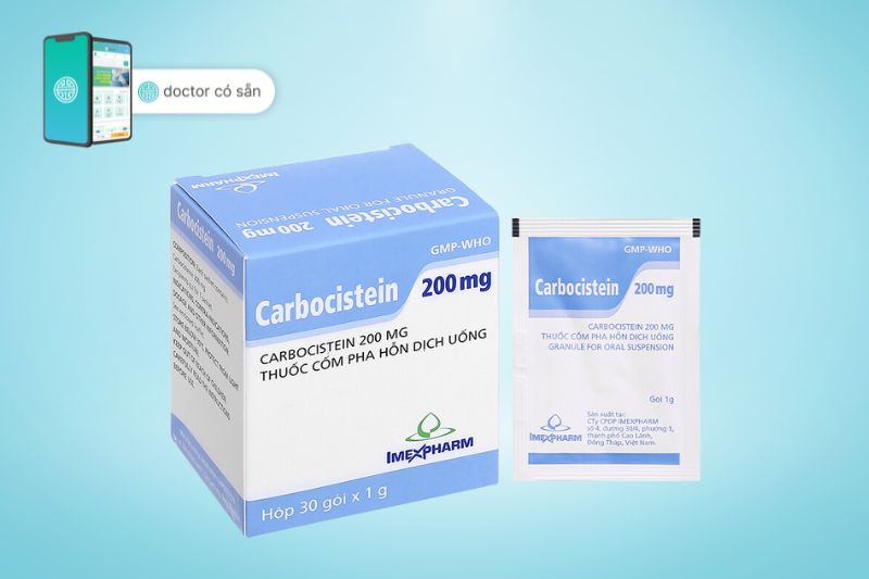 Thuốc tiêu đờm Carbocistein