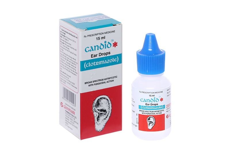 Thuốc nhỏ viêm tai ngoài Candid 15ml