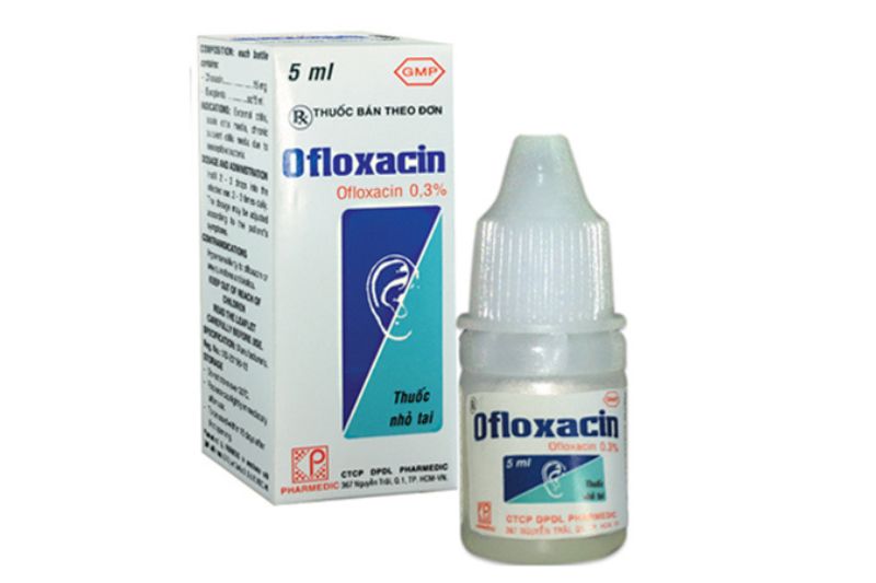 Thuốc nhỏ viêm tai ngoài Ofloxacin
