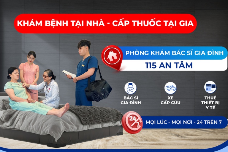 Phòng khám Bác sĩ Gia đình 115 An Tâm - Địa chỉ hút đờm tại nhà đáng tin cậy