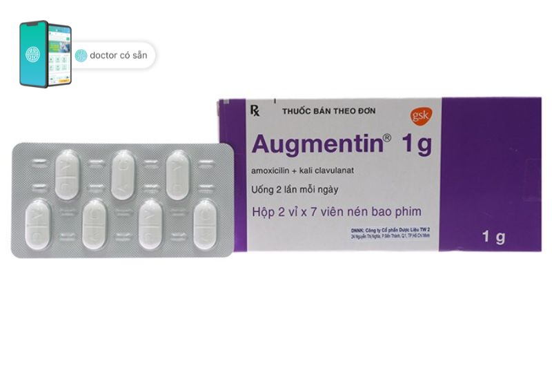 Thuốc Augmentin 1g