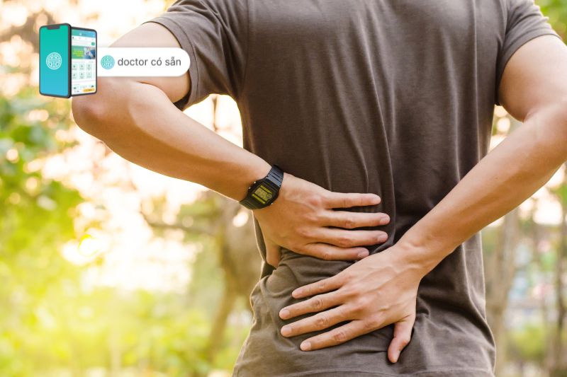 Các vị trí đau lưng ở khu vực thắt lưng khá phổ biến