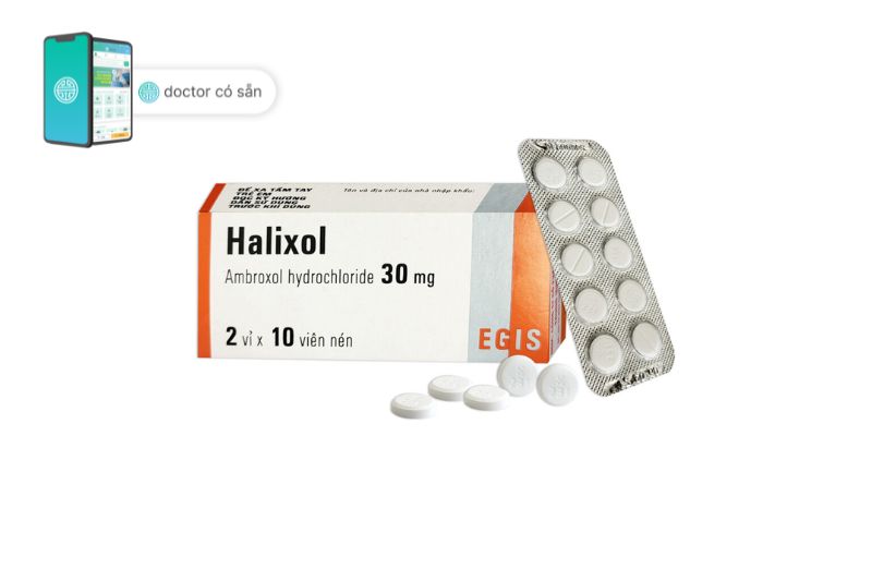 Thuốc Halixol 30mg dạng viên nén 