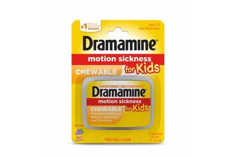 Thuốc say xe Dramamine Motion Sickness Relief for Kids