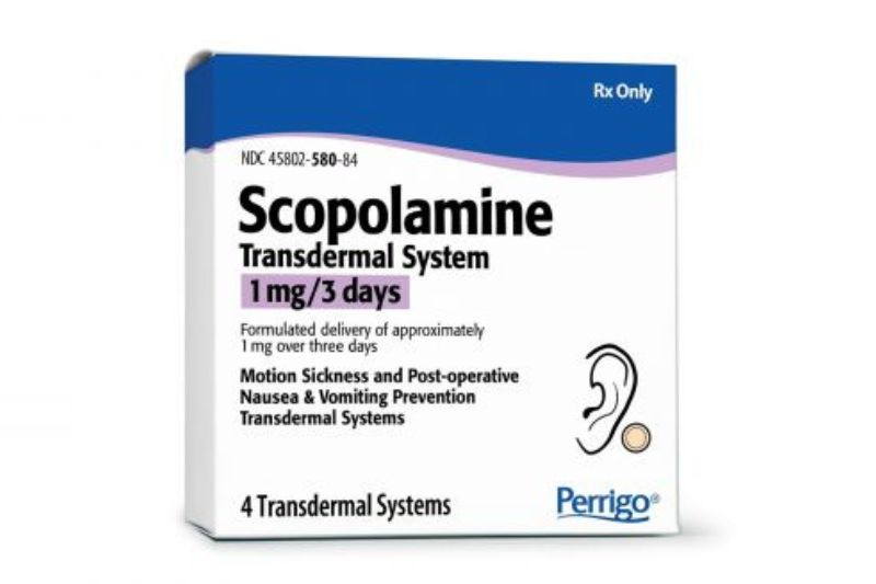 Thuốc say xe Scopolamine Patch