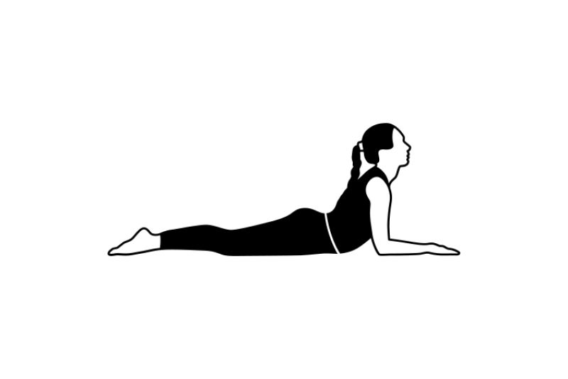 Tư thế nhân sư là một trong những bài tập yoga giảm đau lưng hiệu quả