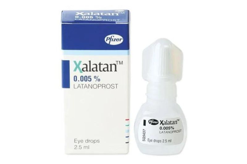 Thuốc nhỏ mắt trị cườm nước Xalatan 0.05%
