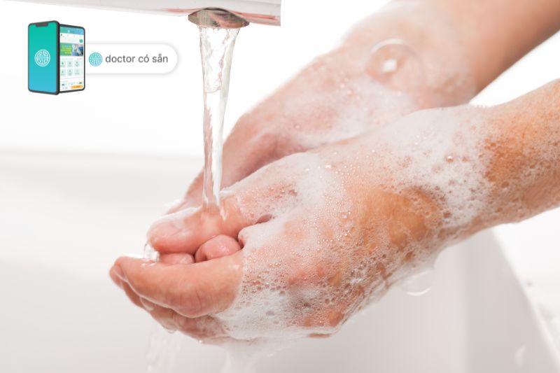 Rửa tay thật sạch để ngăn ngừa vi khuẩn Shigella