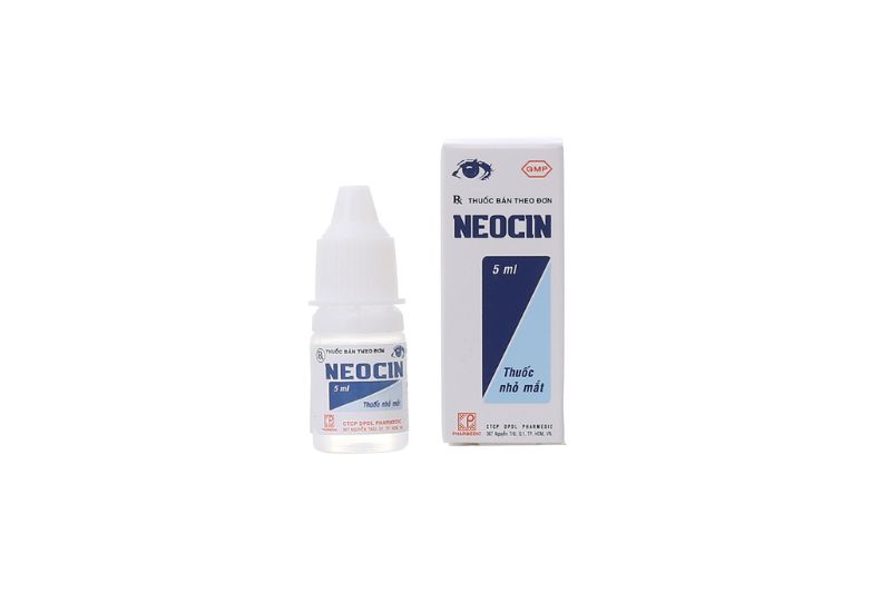 Neomycin là một loại thuốc nhỏ mắt đau mắt đỏ cho trẻ em thường dùng