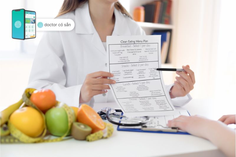 Chuyên gia dinh dưỡng giúp lập thực đơn phù hợp để đạt BMI mong muốn