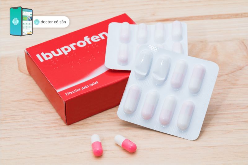 Giảm đau cổ vai gáy do viêm sưng với Ibuprofen