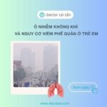 Ô nhiễm không khí và nguy cơ viêm phế quản ở trẻ em