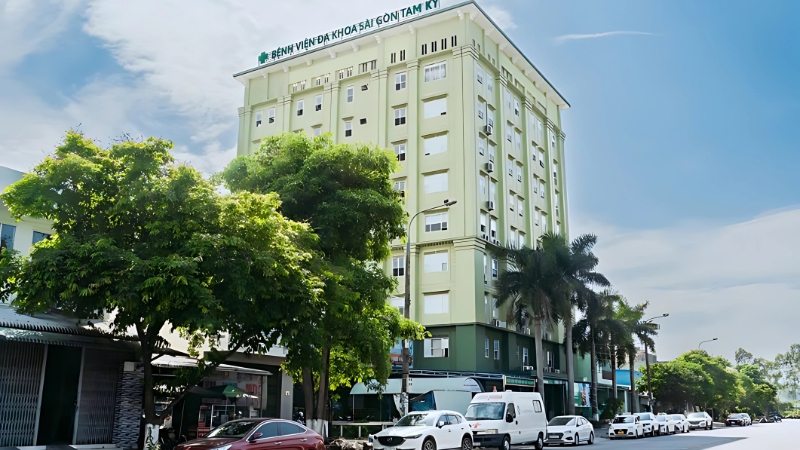 Bệnh viện Đa khoa Sài Gòn Tam Kỳ là địa chỉ khám điều trị sỏi thận uy tín tại Quảng Nam
