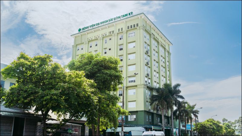 Bệnh viện Đa khoa Sài Gòn Tam kỳ là cơ sở y tế uy tín trong điều trị bệnh liệt dây thần kinh số 7