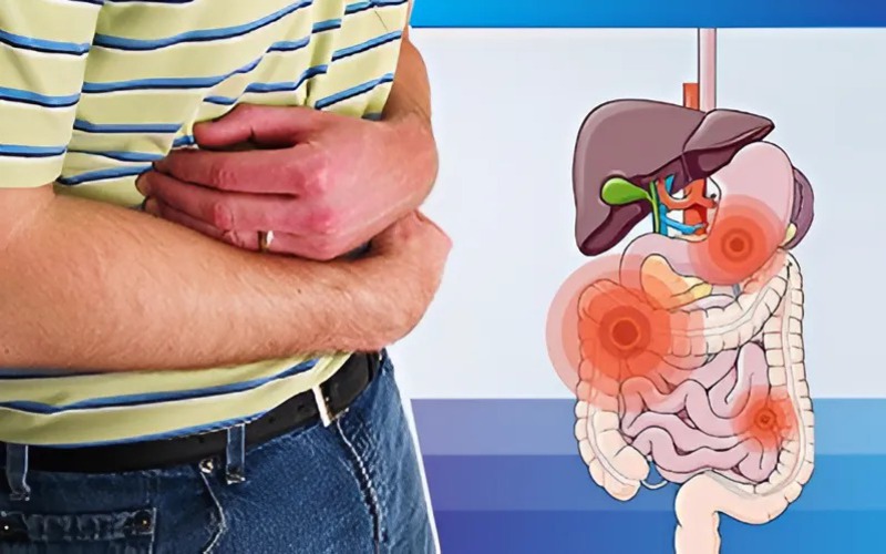 Rối loạn tiêu hóa triệu chứng gồm đau bụng, đầy hơi, táo bón hoặc tiêu chảy, buồn nôn,...