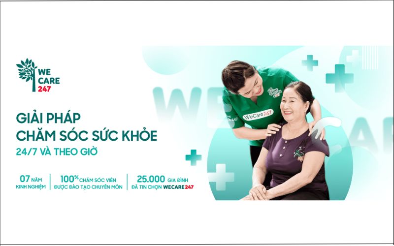 Wecare 247 là một trong những nơi cung cấp dịch vụ chăm sóc người bệnh tại nhà TP.HCM tốt nhất