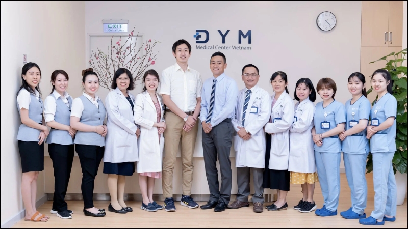 DYM Medical Center quy tụ đội ngũ bác sĩ giàu kinh nghiệm và cơ sở vật chất hiện đại chuẩn Nhật