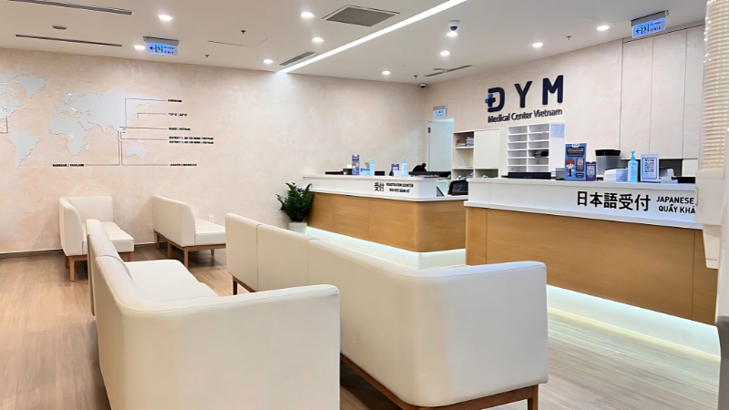 DYM Medical Center là lựa chọn khám sức khỏe tổng quát Work Permit uy tín hàng đầu hiện nay