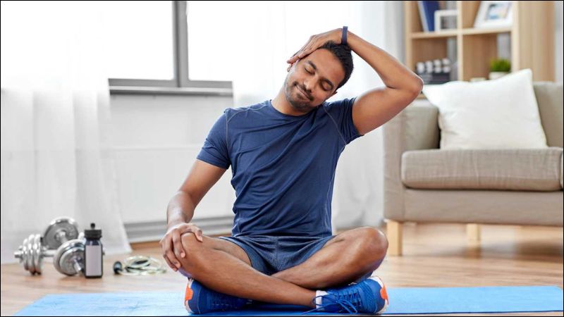 Exercises focus on neck regions to reduce pain