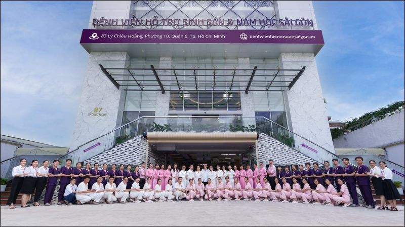 Saigon Reproductive Support and Andrology Hospital boasts a team of highly experienced and specialized doctors
