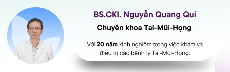 Với hơn 20 năm kinh nghiệm, Bác sĩ Chuyên khoa I Nguyễn Quang Quí tại Phòng khám Thuận Mỹ Sài Gòn là một chuyên gia uy tín