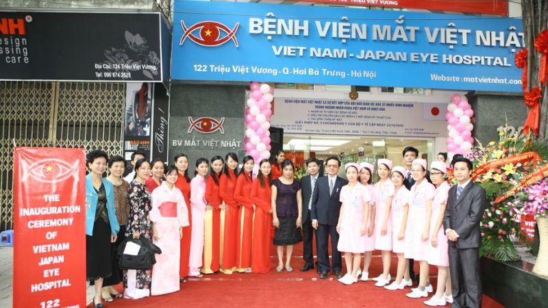 Bệnh viện Mắt Việt Nhật là một trong những bệnh viện chuyên khoa mắt hàng đầu tại Hà Nội, nổi bật với sự hợp tác y tế giữa Việt Nam và Nhật Bản