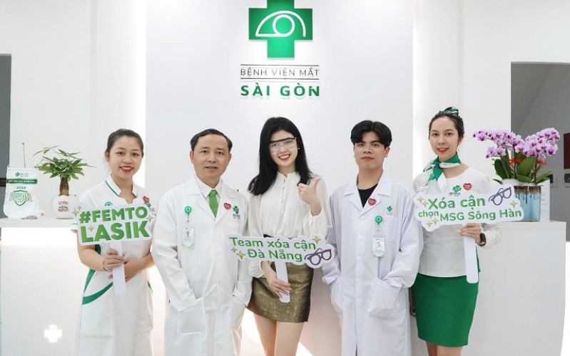 Bệnh viện Mắt Sài Gòn tại đường Lê Thị Riêng là nơi có uy tín và được nhiều người tin tưởng lựa chọn