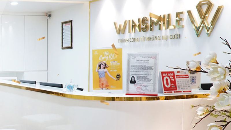 Nha khoa Thẩm mỹ Quốc tế Win Smile là hệ thống nha khoa thẩm mỹ quốc tế được đánh giá cao về chất lượng điều trị và thẩm mỹ