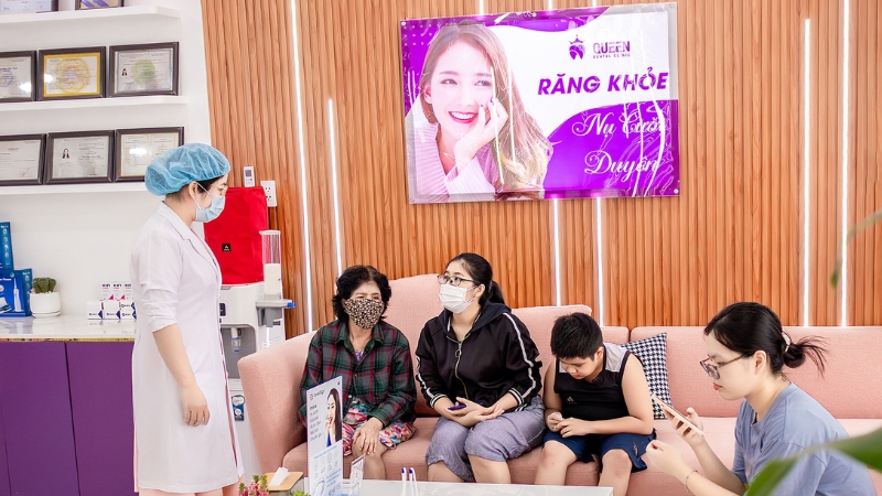 Queen Dental is a reputable dental clinic in District 2, Ho Chi Minh City