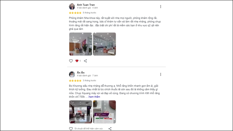 Patients are satisfied with quality of service at Queen Dental thanks to professional, skilled and experienced doctors