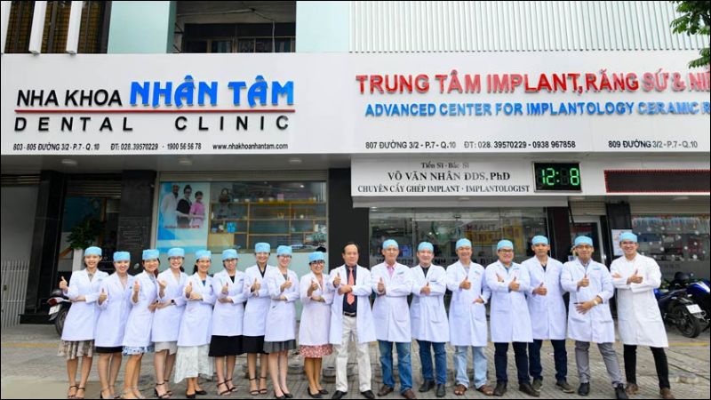 Nhan Tam Dental Clinic provides care from experienced, specialized dental experts