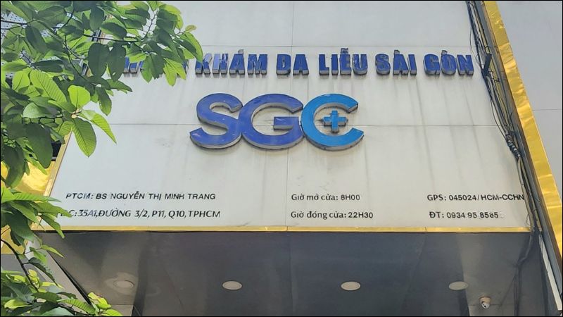 Phòng khám Da liễu Sài Gòn tạo dựng niềm tin nhờ dịch vụ chăm sóc da uy tín