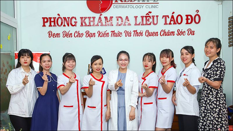 Phòng khám Da liễu Táo Đỏ ứng dụng công nghệ hiện đại mang lại làn da sáng mịn