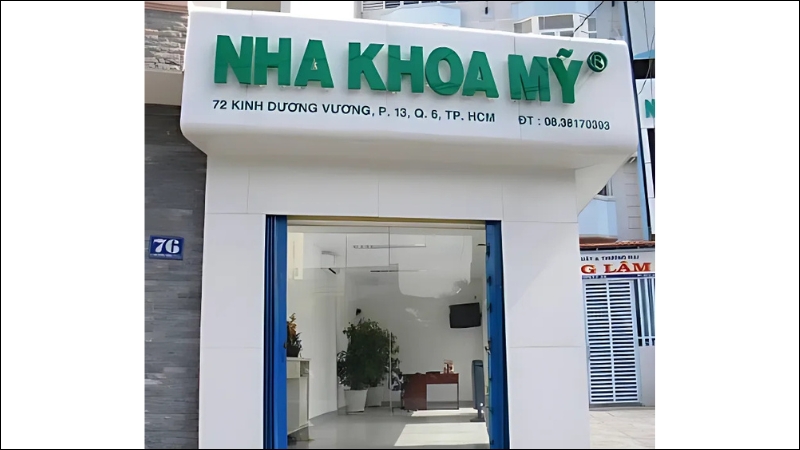 Nha khoa Mỹ đã hoạt động hơn 20 năm và đã khám chữa bệnh cho nhiều lượt khách hàng tại quận Tân Phú