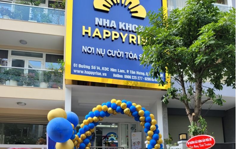 Nha khoa Happy Rise quận 7 hướng đến phân khúc chất lượng cao