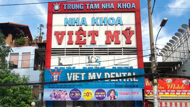 Nha khoa Việt Mỹ có hơn 30 chi nhánh trải dài trên khắp cả nước