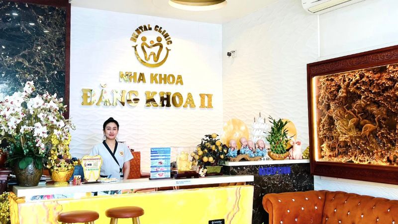 Nha khoa Đăng Khoa sở hữu không gian phòng khám thoáng mát, gần gũi