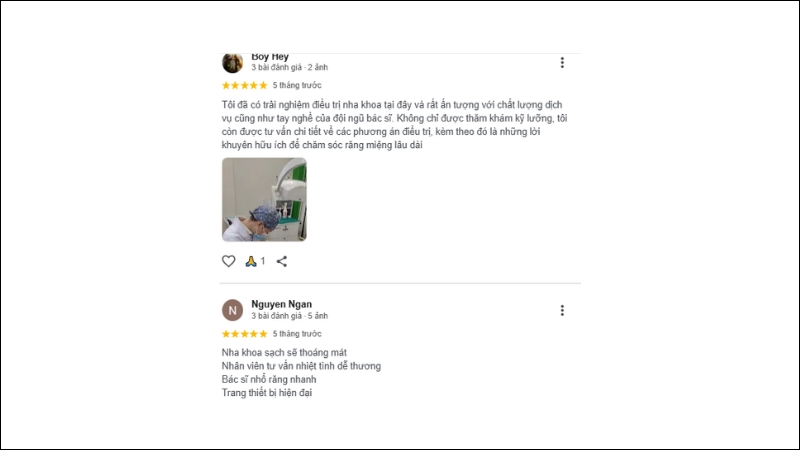 Các khách hàng đánh giá cao nha khoa New Gate nhờ dịch vụ tận tâm, quy trình khám chữa bệnh chuyên nghiệp