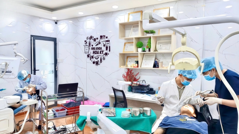 Nha khoa Hoa Kỳ là chuỗi cơ sở nha khoa đạt tiêu chuẩn quốc tế, với chi nhánh 1 tọa lạc tại quận Tân Phú