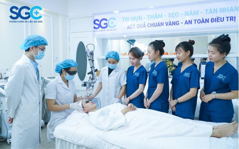 Phòng khám Da liễu Sài Gòn (SGC) điều trị chuẩn y khoa