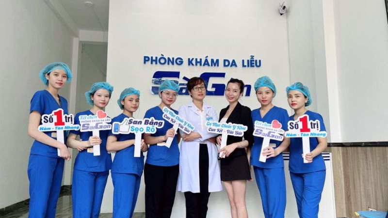 Phòng khám Da liễu Sài Gòn quận 10 là phòng khám lâu năm, đáng tin cậy tại khu vực TP.HCM