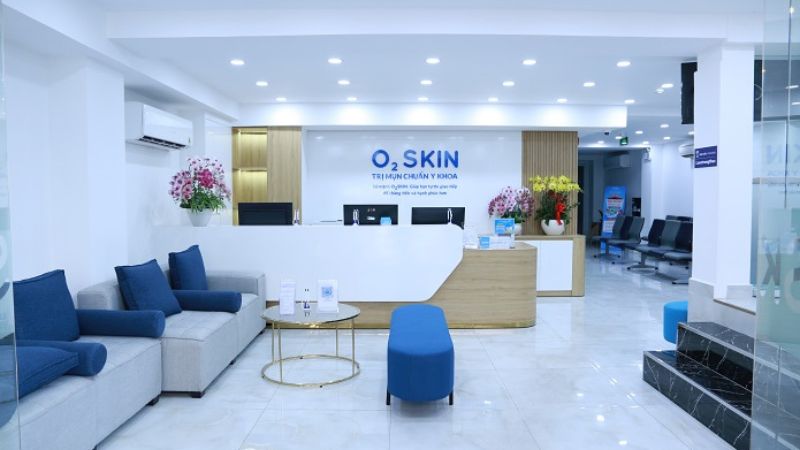 Phòng khám O2 Skin quận 10 nổi bật với các dịch vụ trị mụn, sẹo rỗ, chăm sóc da sau trị mụn