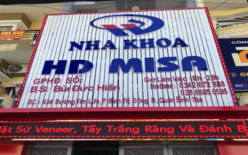 Nha khoa HD Misa có đội ngũ bác sĩ chất lượng và dịch vụ tận tâm mang đến trải nghiệm tốt cho khách hàng