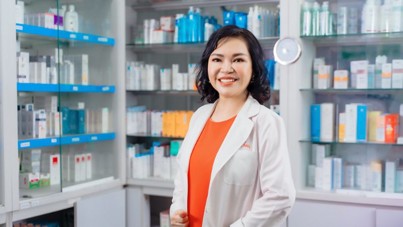 Tiến sĩ, Bác sĩ Trần Ngọc Ánh đã có hơn 30 năm kinh nghiệm trong ngành da liễu
