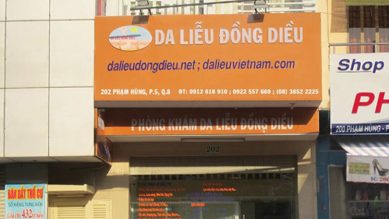 Phòng khám da liễu Đồng Diều là phòng khám tư nhân chuyên sâu về các bệnh da liễu bệnh lý tại Quận 8
