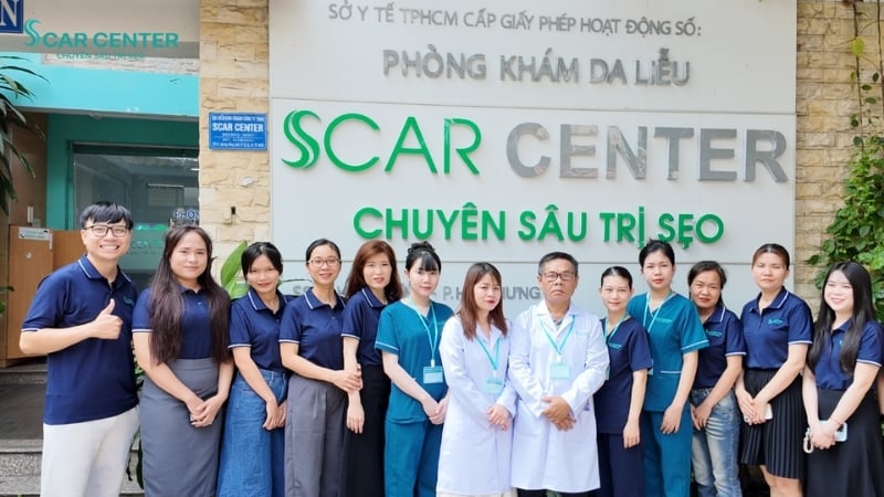 Phòng khám Scar Center luôn hỗ trợ, tư vấn nhiệt tình cho khách hàng gặp vấn đề về da mặt